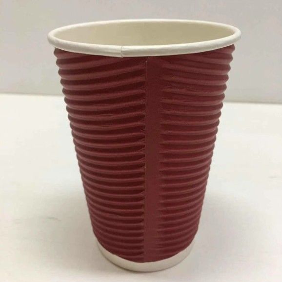 copo de papel descartável do café da ondinha 8oz biodegradável