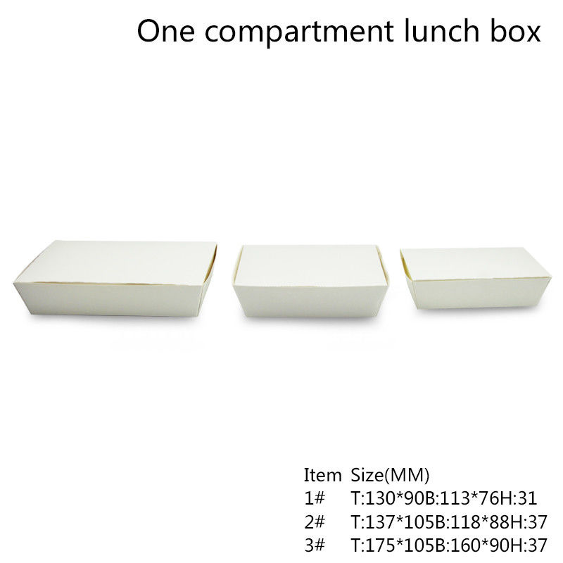 Um compartimento Bento Box Containers descartável Microwavable