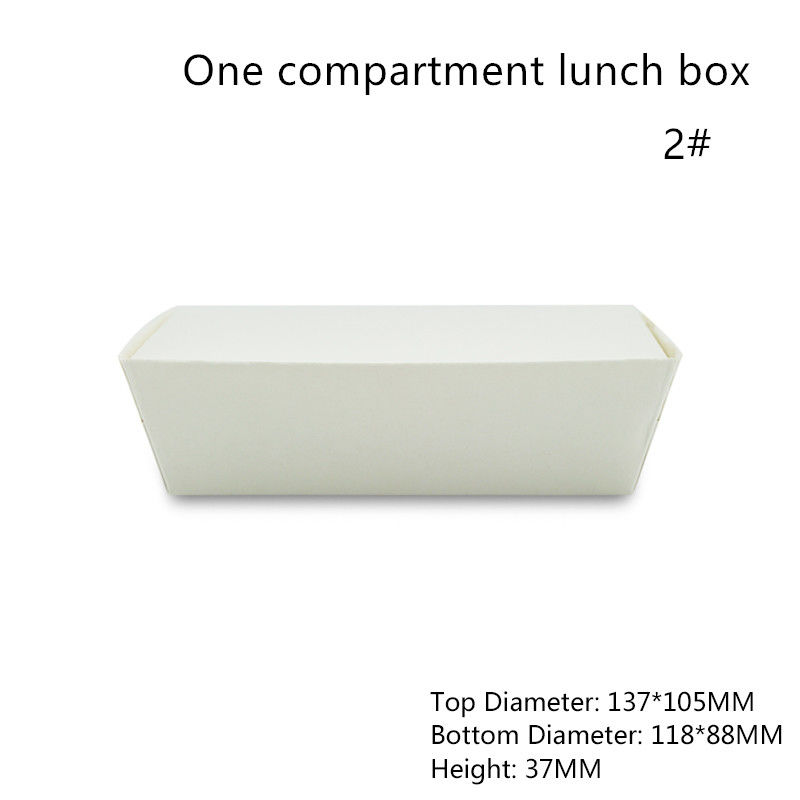 Um compartimento Bento Box Containers descartável Microwavable