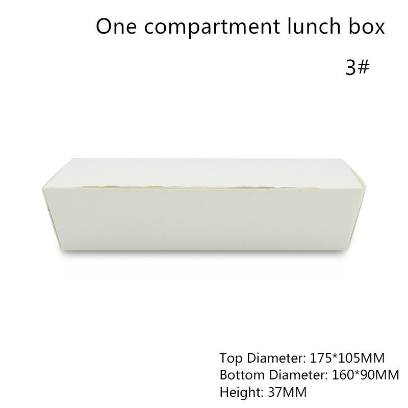 Um compartimento Bento Box Containers descartável Microwavable