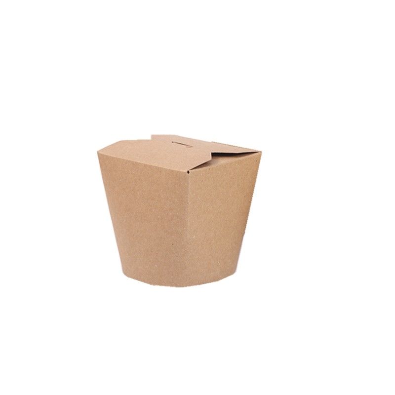 caixa descartável do macarronete de 16oz 26oz 32oz com parte inferior redonda