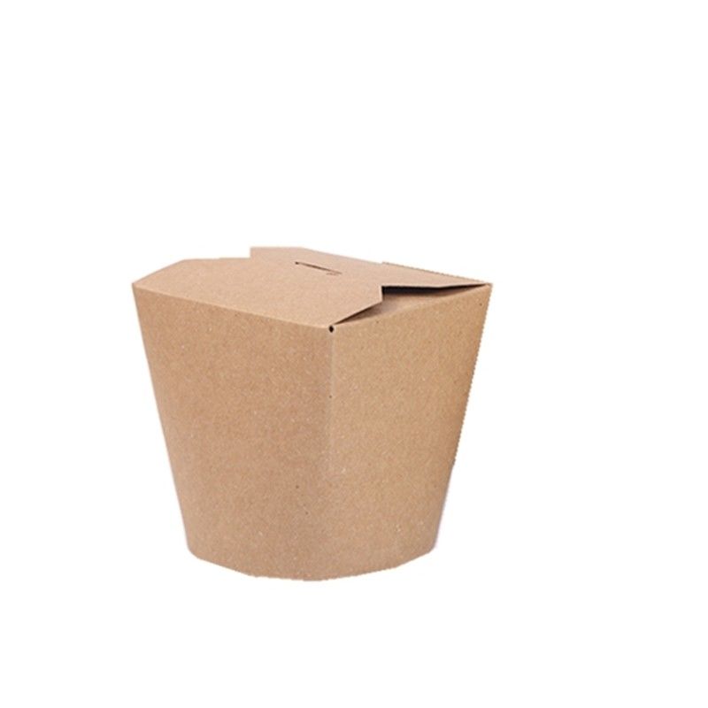 caixa descartável do macarronete de 16oz 26oz 32oz com parte inferior redonda