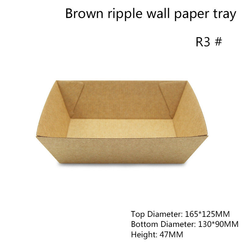 Flexo que imprime a bandeja servindo descartável do papel de prova do escapamento