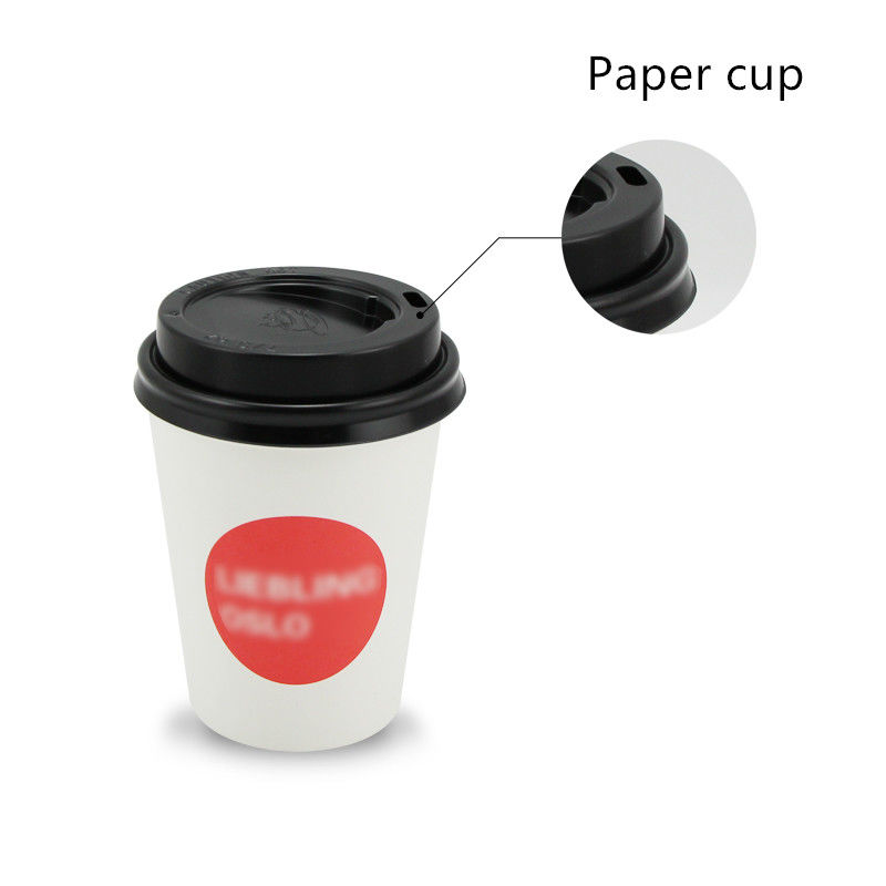 O PLA Compostable alinhou copos bebendo do papel de bambu da fibra 280gsm