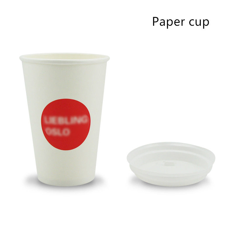O PLA Compostable alinhou copos bebendo do papel de bambu da fibra 280gsm
