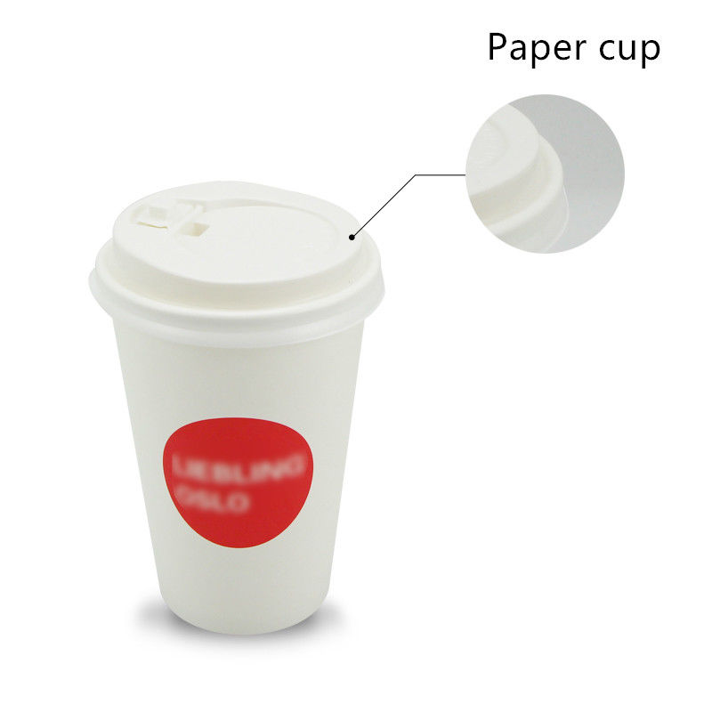 O PLA Compostable alinhou copos bebendo do papel de bambu da fibra 280gsm