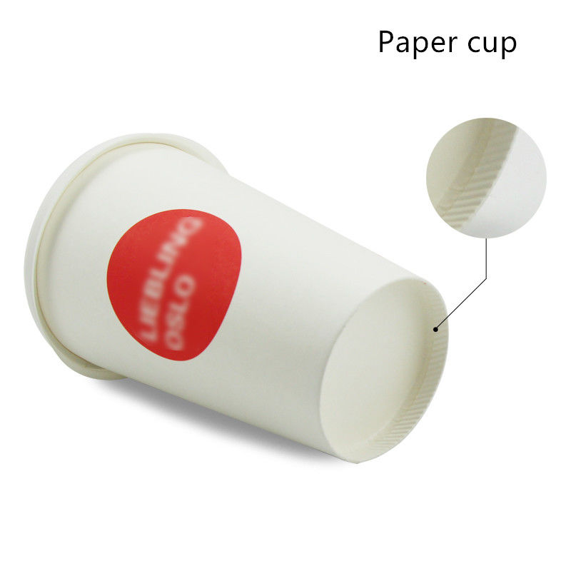 O PLA Compostable alinhou copos bebendo do papel de bambu da fibra 280gsm