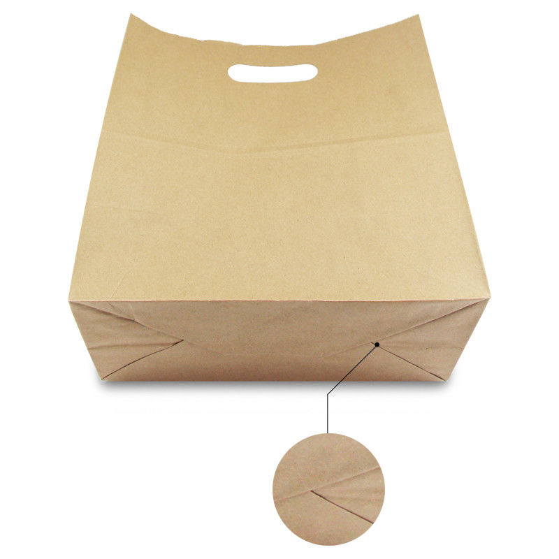 saco de papel de 80gsm 100gsm 120gsm Kraft com punho cortado
