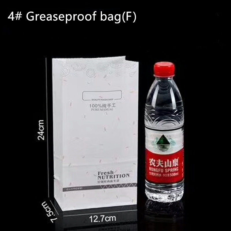 O PE inferior liso biodegradável da cera revestido alinhou sacos de papel de Kraft para cookies