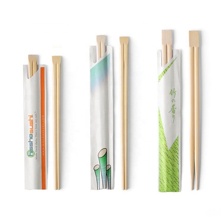 Gêmeo descartável o de bambu de Tensoge do círculo fora do hashi do sushi