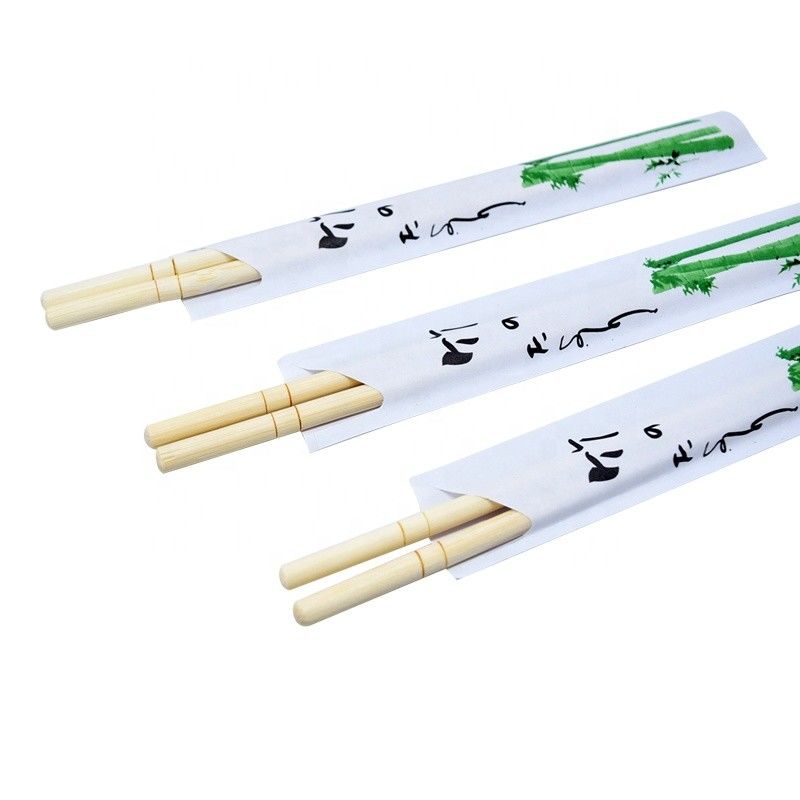 Natureza descartável redonda Mao Bamboo Sushi Chopsticks