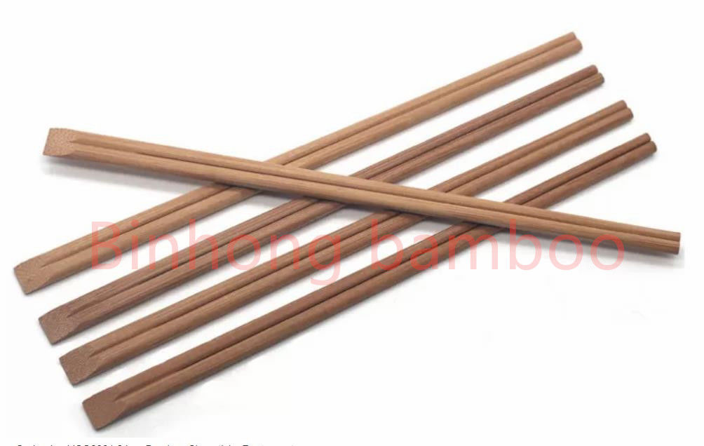 21 23 hashis de madeira descartáveis 24cm de bambu