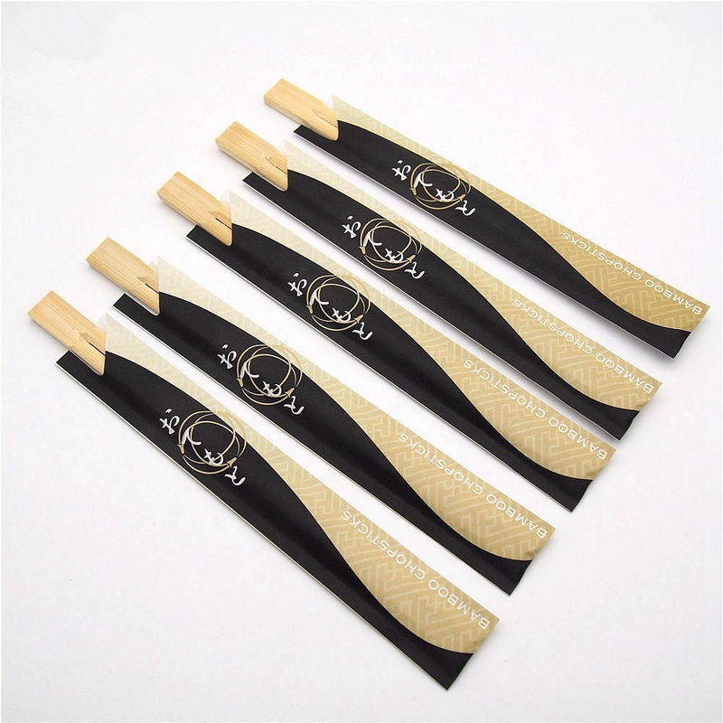 Hashis de bambu dos gêmeos da espessura 4.5mm descartáveis para o sushi