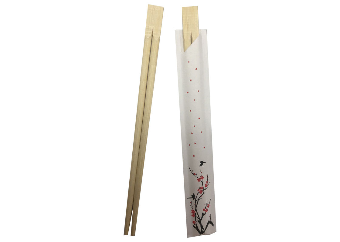 Hashis de bambu descartáveis do sushi do comprimento 23cm