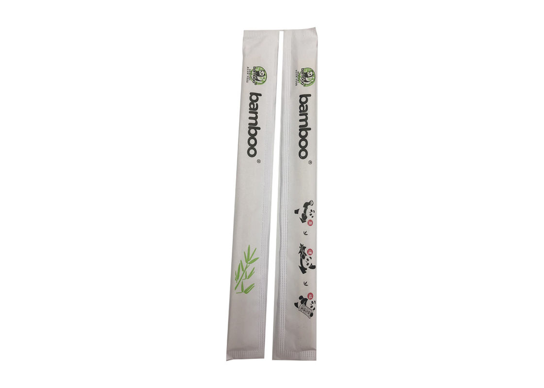 Hashis 24cm de bambu do comprimento 21cm 23cm descartáveis com embalagem de papel