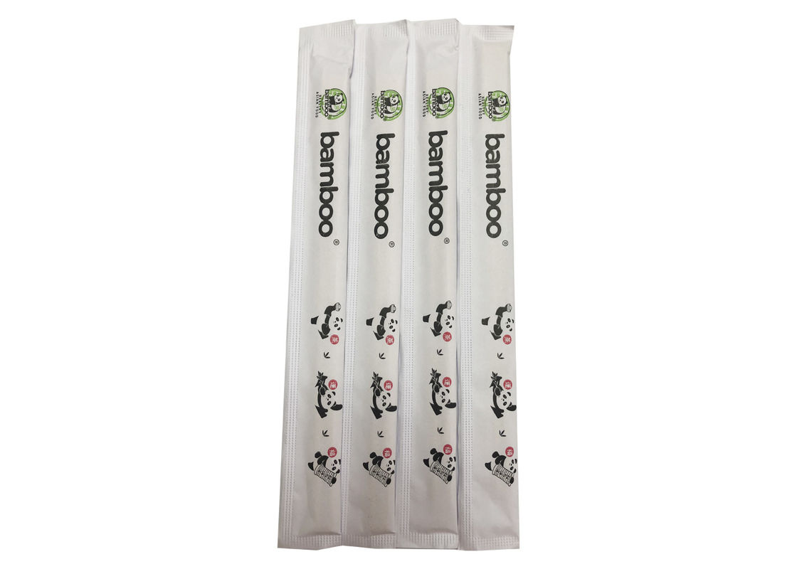 Hashis amigáveis de bambu descartáveis com envelope, hashis de papel completos de Eco