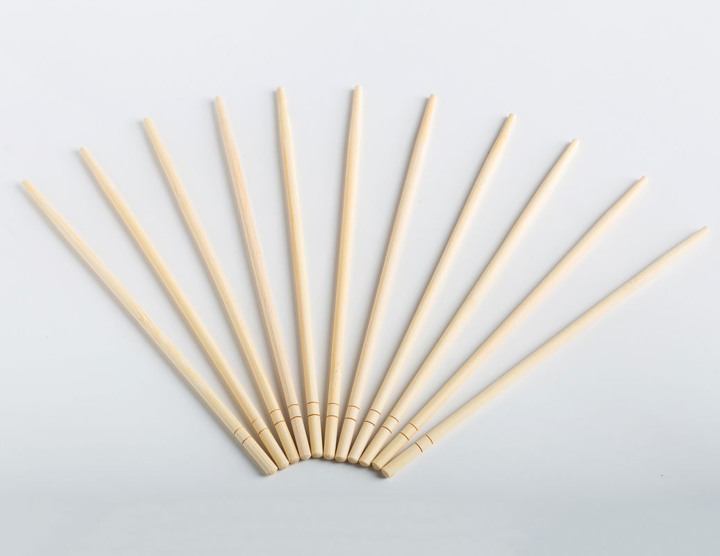 Hashis 24cm de bambu do comprimento 21cm 23cm descartáveis com embalagem de papel