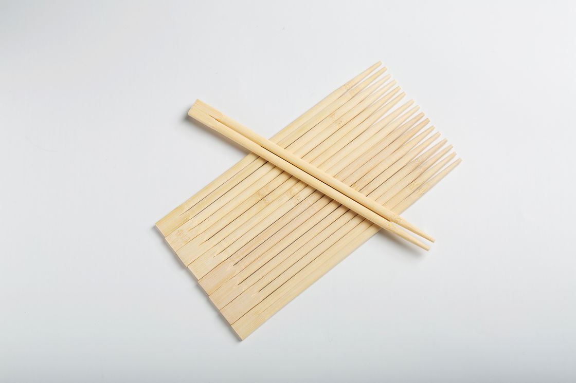 OPP que embala o nó gêmeo de Mao Bamboo Chopsticks Disposable With, hashis despidos