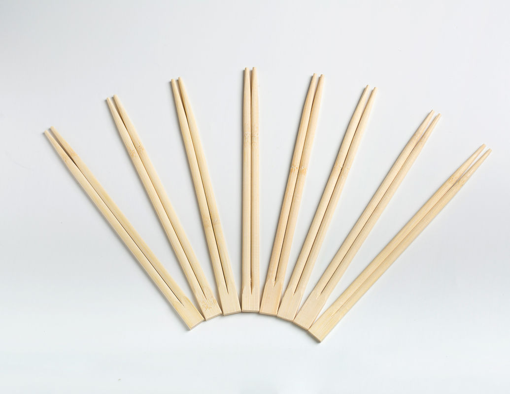 OPP que embala o nó gêmeo de Mao Bamboo Chopsticks Disposable With, hashis despidos