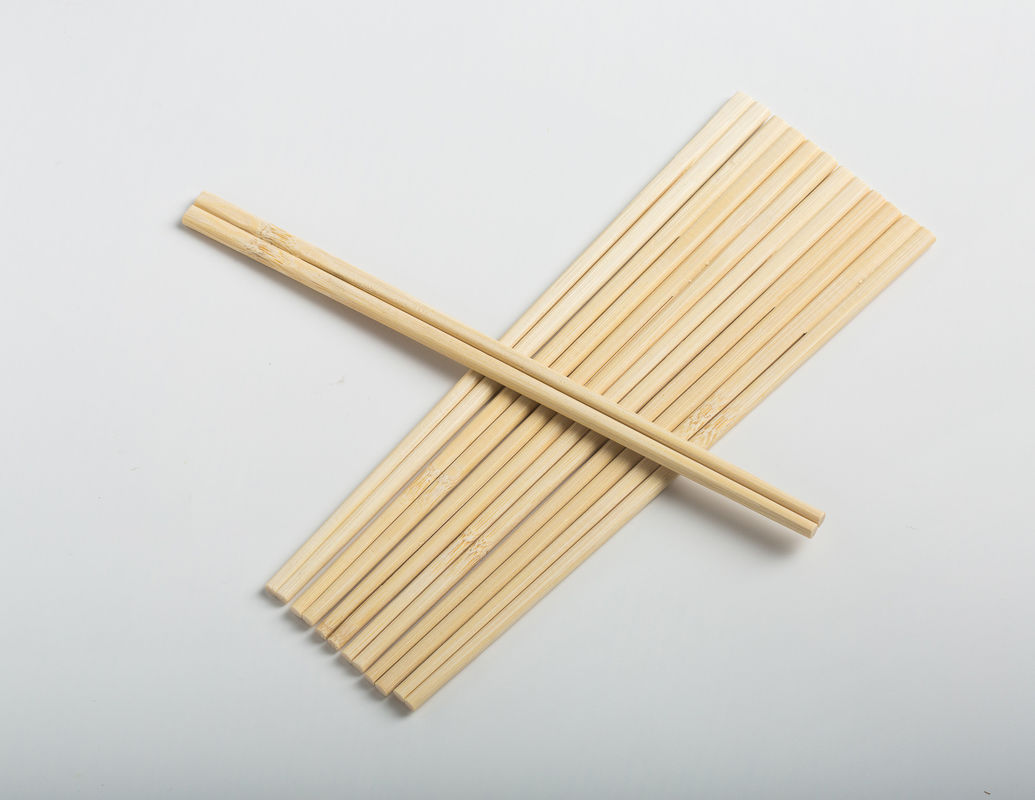OPP que embala o nó gêmeo de Mao Bamboo Chopsticks Disposable With, hashis despidos