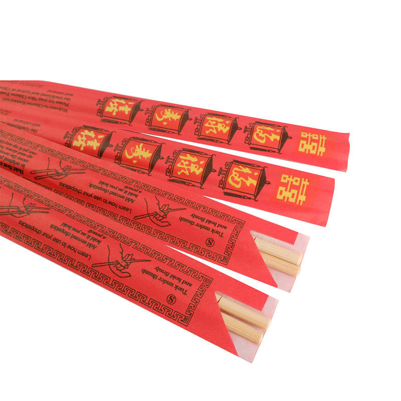 Binhong Bamboo Disponível Liso Bastões Para Fast Food Restaurante Bastões redondos metade de papel Bastões