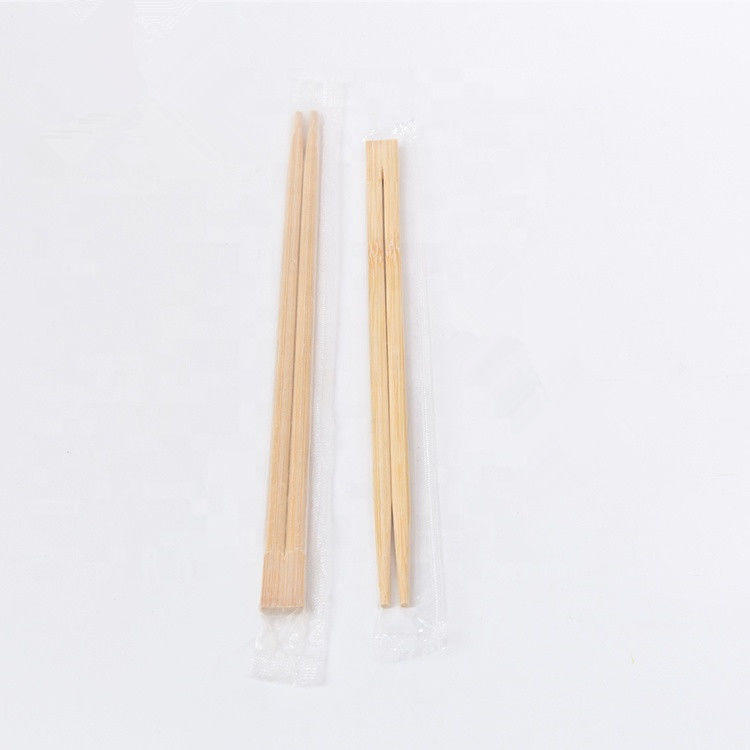 Hashis descartáveis de bambu do gêmeo 21cm da loja do sushi, hashis despidos