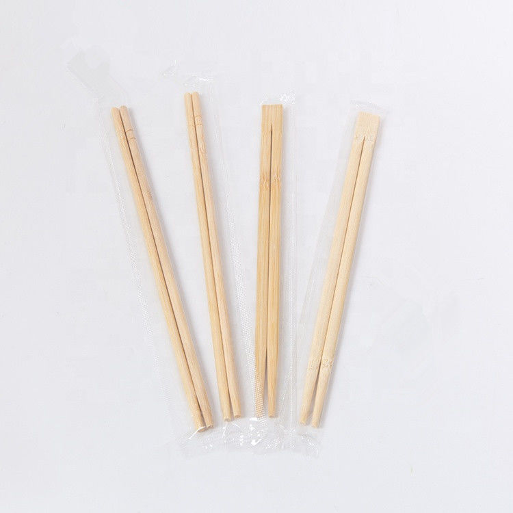 Hashis descartáveis de bambu do gêmeo 21cm da loja do sushi, hashis despidos