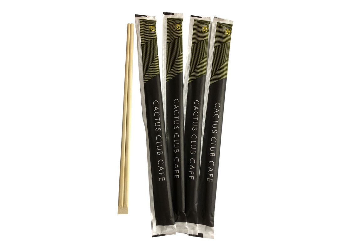 As guitas forram a págiana inteira terminada dos hashis de bambu descartáveis do selo que imprime 23cm