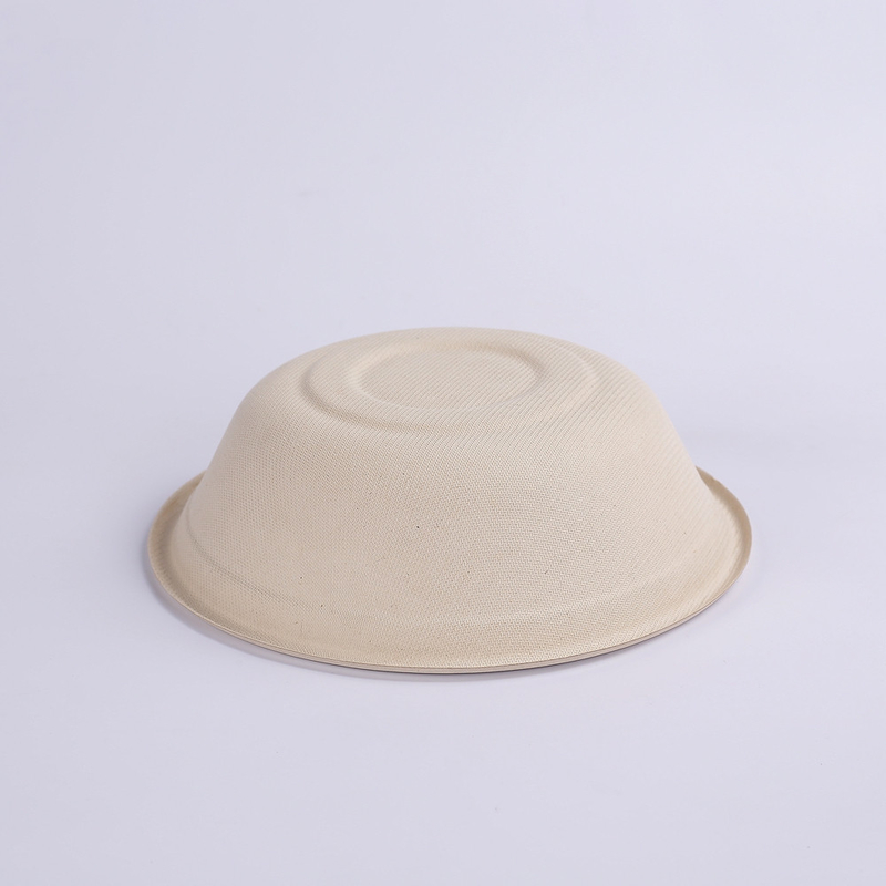 Bacia de salada de papel descartável Eco do recipiente de alimento da polpa PB32 da cana-de-açúcar amigável