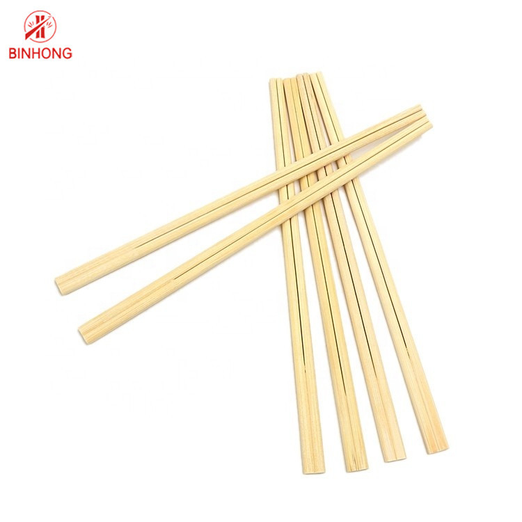 Logo Tensoge Bamboo Chopstick Disposable feito sob encomenda envolveu individualmente 23Cm embalados
