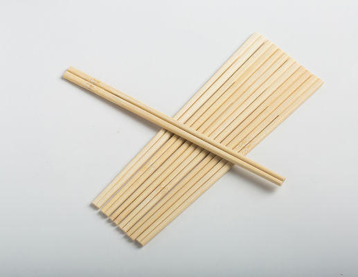 OPP que embala o nó gêmeo de Mao Bamboo Chopsticks Disposable With, hashis despidos